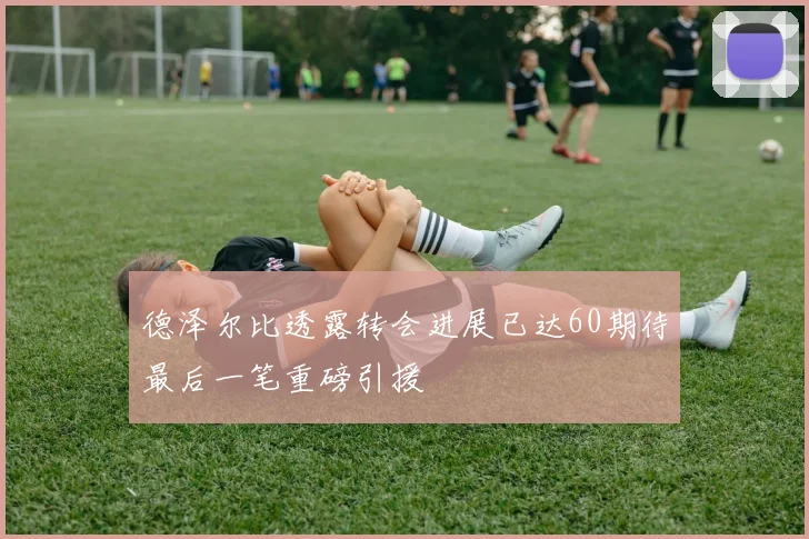德泽尔比透露转会进展已达60期待最后一笔重磅引援